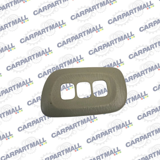 01-03 INFINITI QX4 FRONT LEFT DRIVER POWER SEAT MEMORY SWITCH BEZEL COVER TRIM