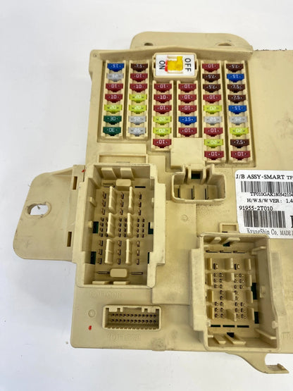 2013-2016 KIA OPTIMA INTERIOR UNDER DASH FUSE RELAY BOX 91955-2T010 OEM