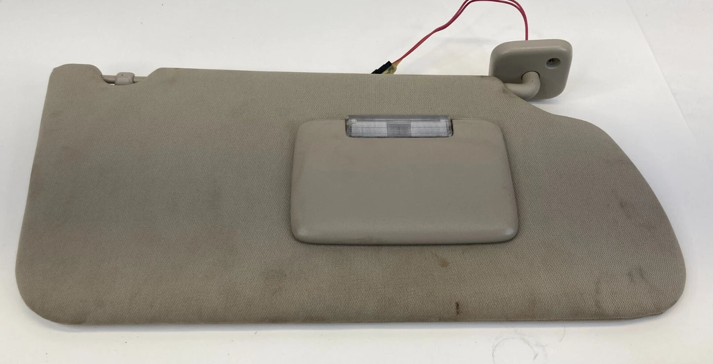 2009-2012 FORD FLEX LEFT & RIGHT SIDE SUN VISOR SHADE SET PAIR W/ MIRROR OEM