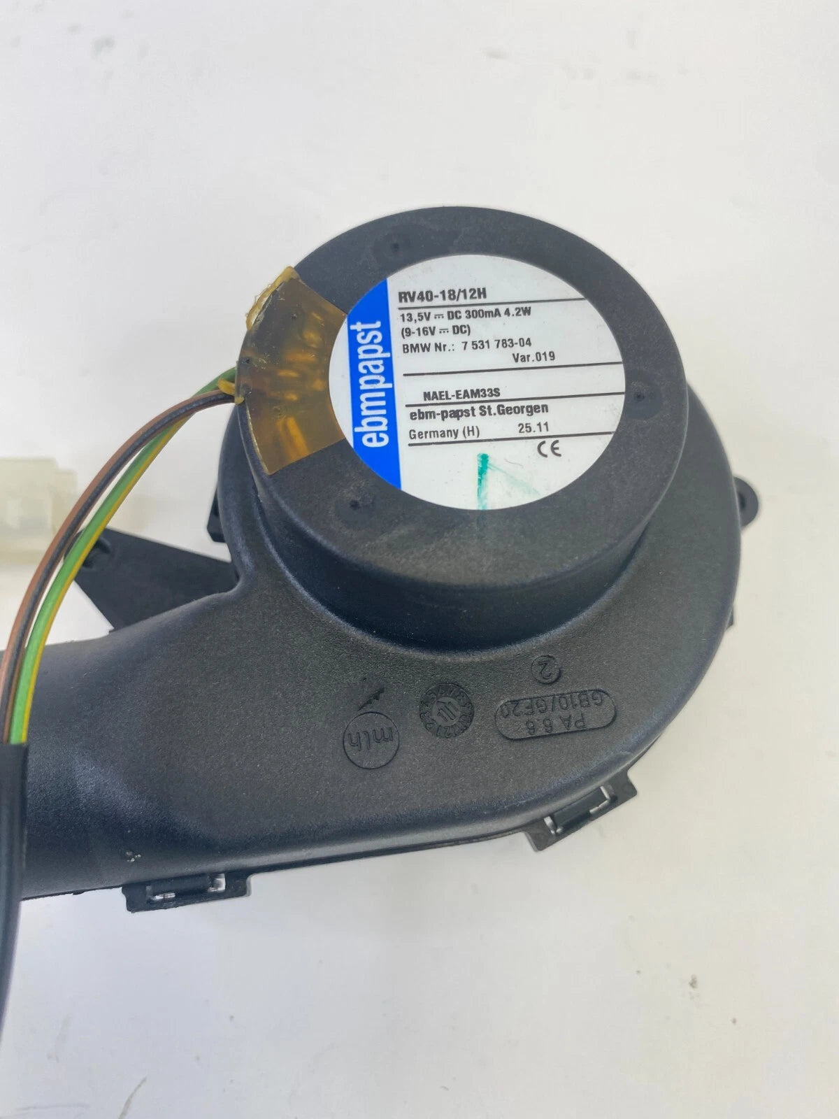2009-2013 BMW 328I XDRIVE 3.0L ENGINE COOLING FAN CONTROL MODULE UNIT OEM