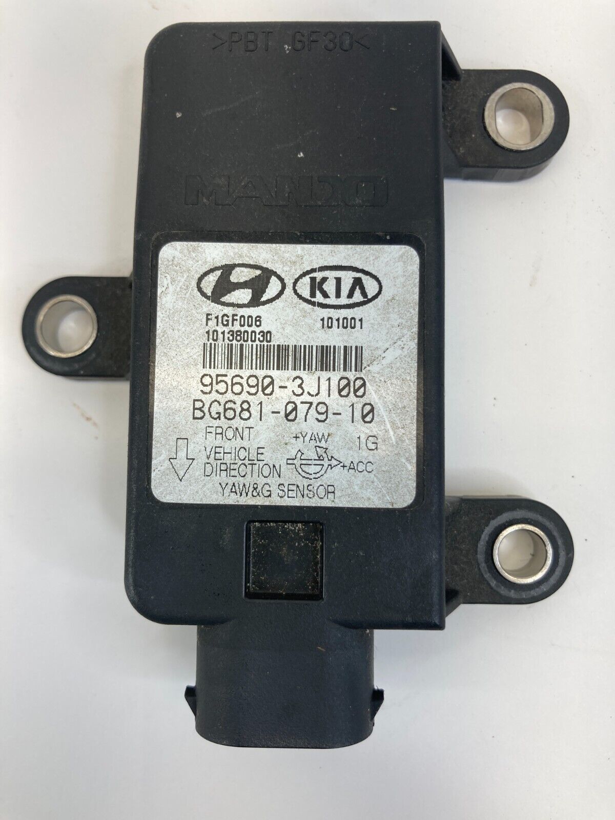 2010-2013 Kia Forte Yaw-Rate G Sensor Control Module 95690-3J100 OEM