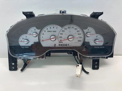 2004 2005 MERCURY MOUNTAINEER MPH 4.6L AT SPEEDOMETER INSTRUMENT CLUSTER OEM