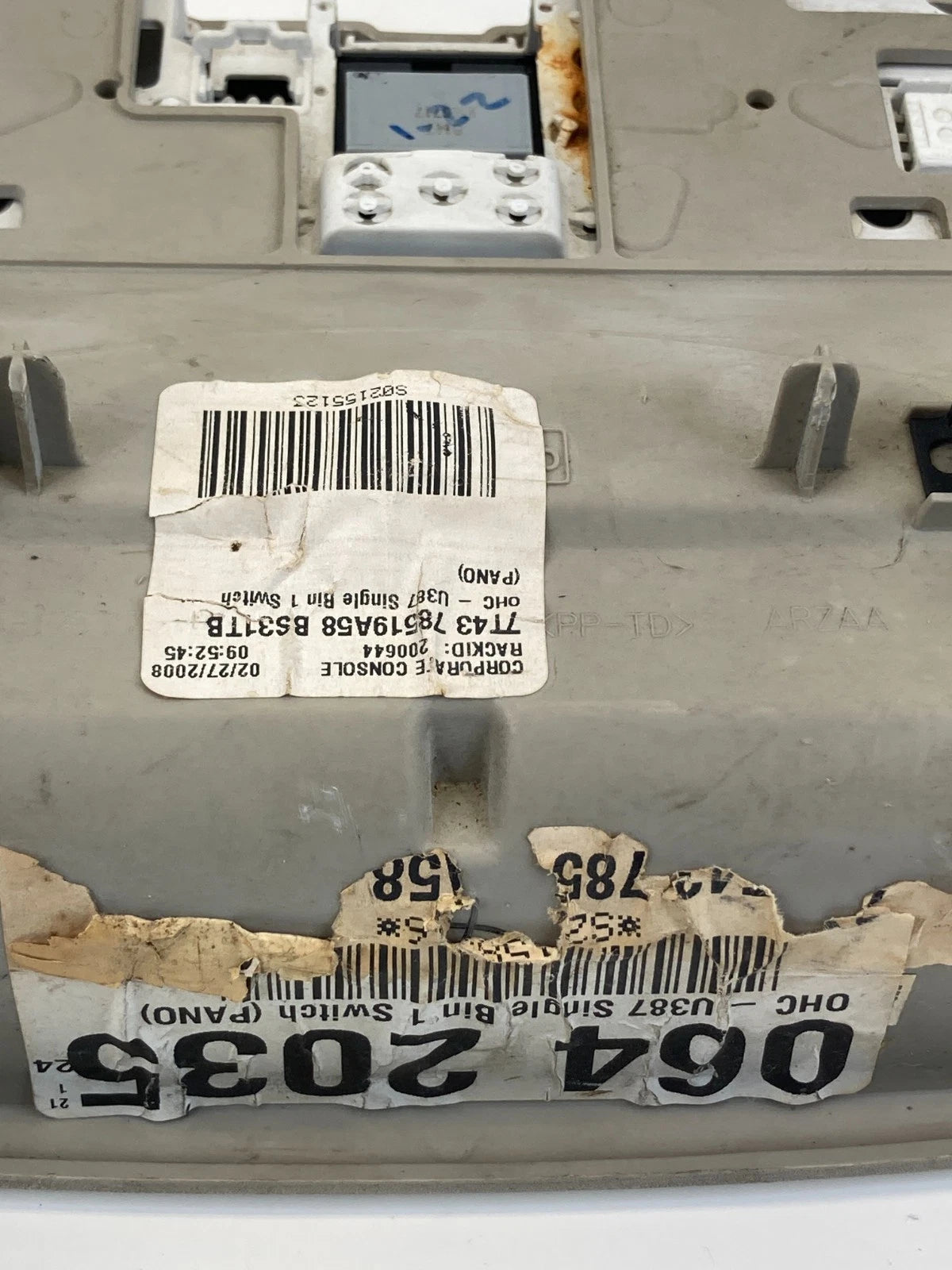 2007-2014 Ford Edge Overhead Center Console Dome Lamp 7T43-78519A58-BS3 OEM