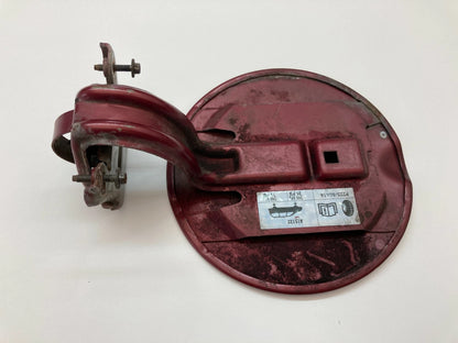 04-07 FORD FREESTAR FUEL FILLER GAS TANK DOOR LID COVER MATADOR RED METALLIC OEM