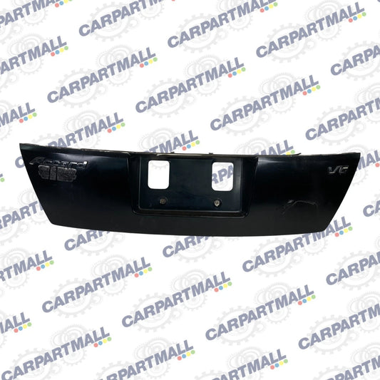 2008-2012 Honda Accord Sedan Rear Trunk License Plate Holder Molding Bezel OEM