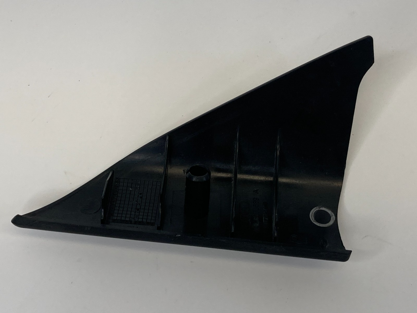 06-11 Audi A6 Quattro Rear Left Interior Door Corner Cover Trim Panel 4F0857569A