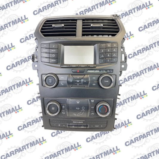 18 19 FORD EXPLORER RADIO & CLIMATE CONTROL TRIM BEZEL W/AIR VENT JB5T-18A802-LB