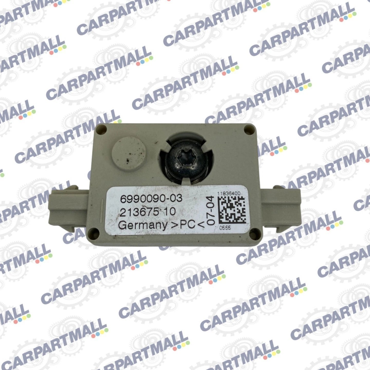 2004-2010 BMW X3 REAR PILLAR RADIO ANTENNA AMPLIFIER MODULE TRAP 6990090-03 OEM