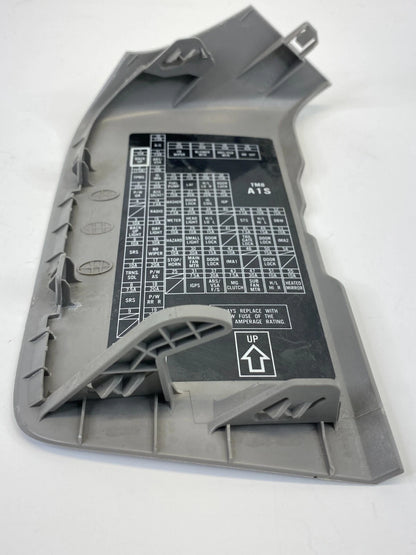 10-14 HONDA INSIGHT LOWER DASH LEFT SIDE FUSE BOX COVER LID TRIM PANEL 77311-TM8
