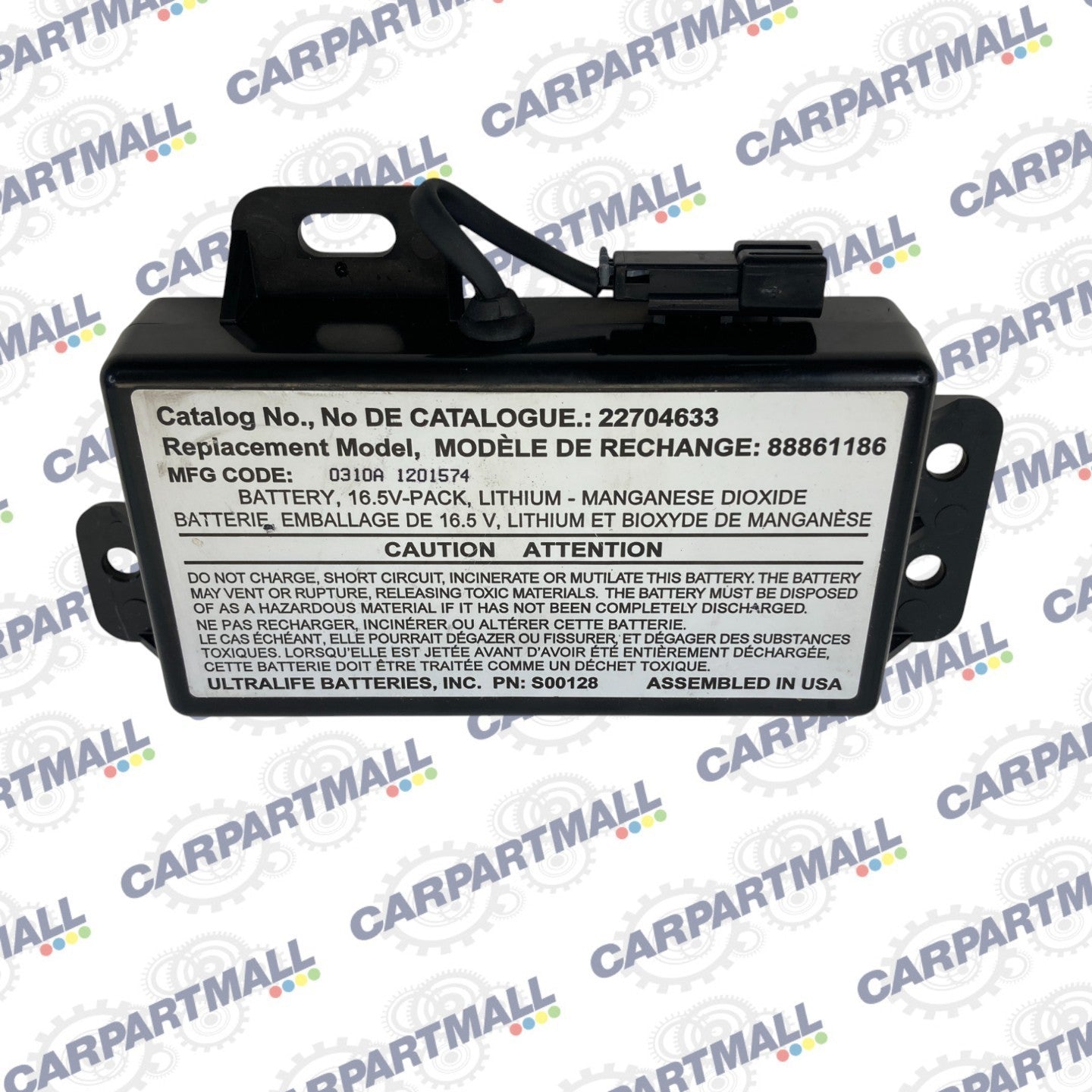 2011-2017 Buick Regal Onstar Backup Battery Control Module Unit 22704633 OEM