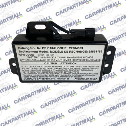 2011-2017 Buick Regal Onstar Backup Battery Control Module Unit 22704633 OEM