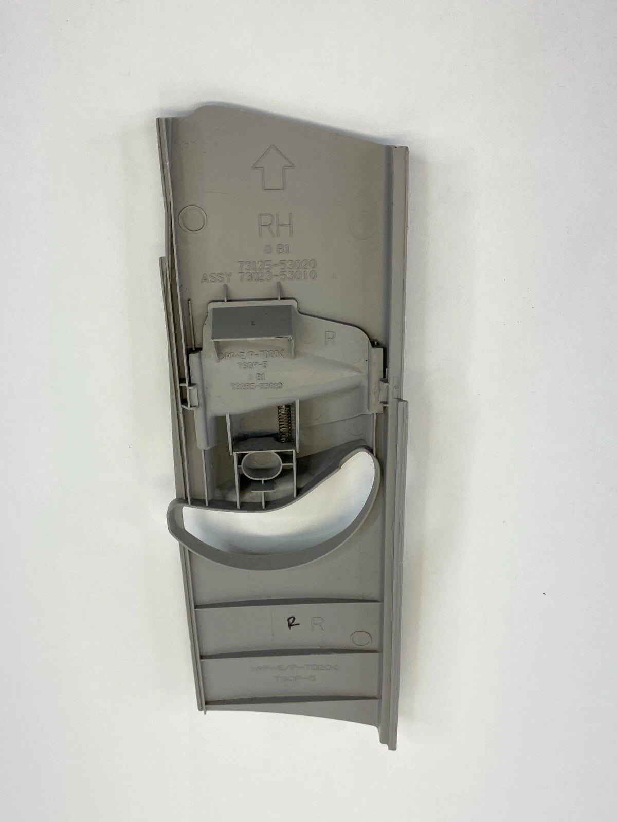 2007-2009 LEXUS ES350 FRONT RIGHT SEAT BELT HEIGHT ADJUSTER COVER 73023-53010