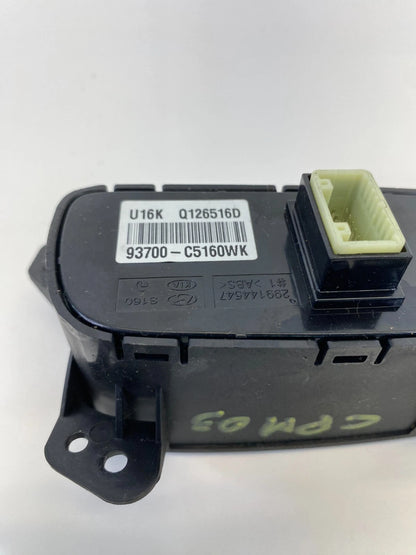 16-20 KIA SORENTO BSM BLIND SPOT RHEOSTAT TRACTION CONTROL SWITCH 93700-C5160WK