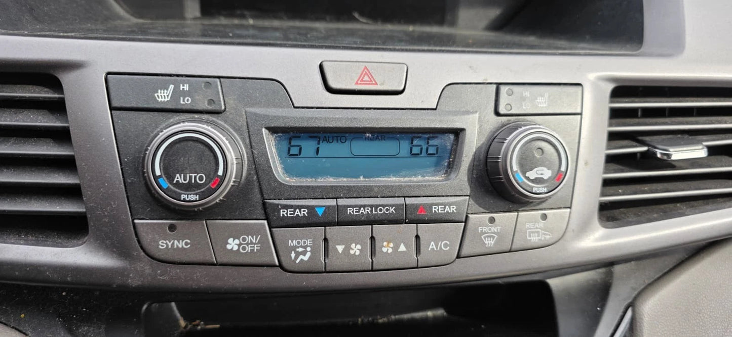 2011-2013 HONDA ODYSSEY CLIMATE CONTROL TEMPERATURE UNIT OEM 79600-TK8-A920-M1