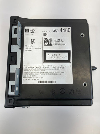 2015 2016 2017 Buick Regal Audio Disc CD Player Module Unit 13594480 OEM