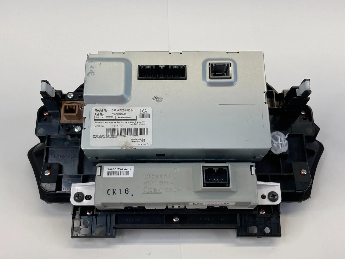 13-15 ACURA ILX CENTER DASH INFORMATION GPS DISPLAY SCREEN 39710-TX6-A012-M1 OEM