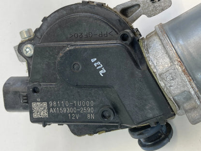2011-2014 HYUNDAI SONATA LIMITED FRONT WINDSHIELD WIPER MOTOR OEM 98110-1U000