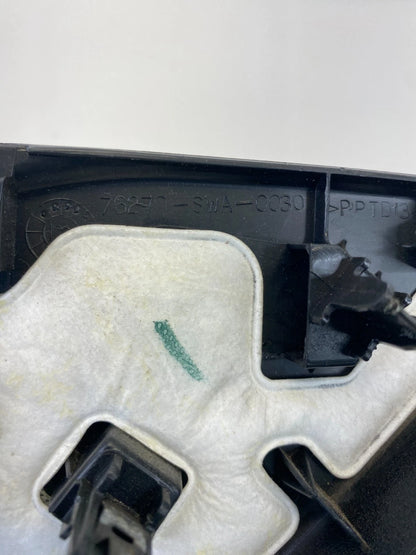 07-11 HONDA CR-V FRONT LEFT DOOR INTERIOR MIRROR COVER TRIM 76270-SWA-0030 OEM