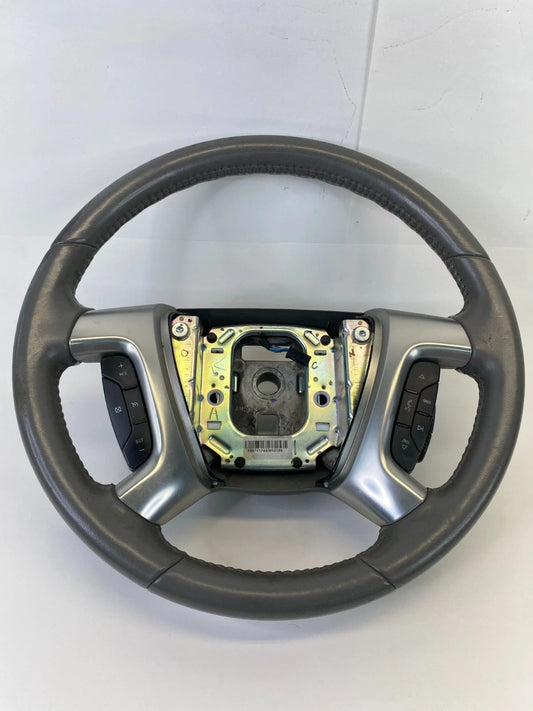 2013-2017 CHEVROLET TRAVERSE LEATHER STEERING WHEEL W/ AUDIO CRUISE CONTROL OEM