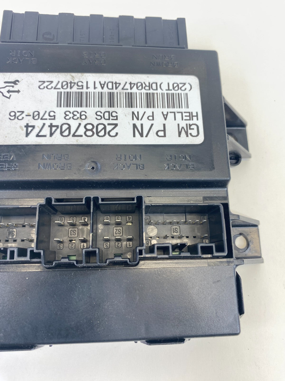 2011 11 Buick Enclave Front Seat Memory Control Module 20870474 OEM