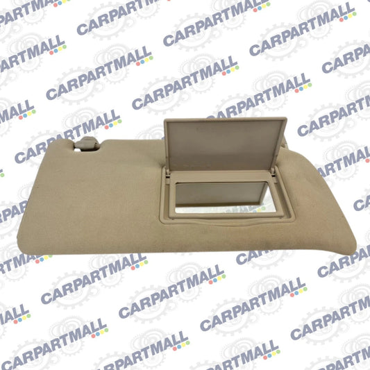 05-12 NISSAN PATHFINDER RIGHT PASSENGER SIDE SUNVISOR SUN VISOR SHADE W/ MIRROR