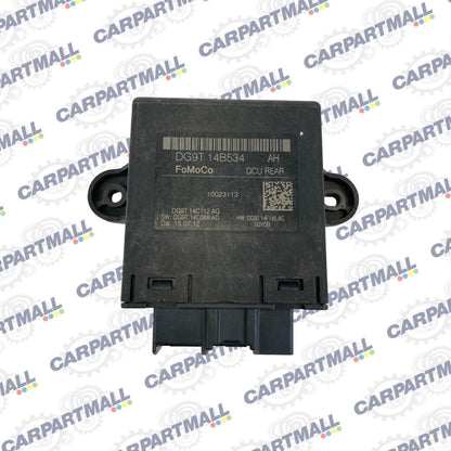 2013-2016 FORD FUSION SEDAN REAR RIGHT SIDE DOOR CONTROL MODULE DG9T-14B534