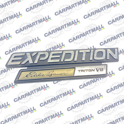 1997-2002 Ford Expedition Eddie Bauer TRITON V8 Fender Emblem Badge Logo