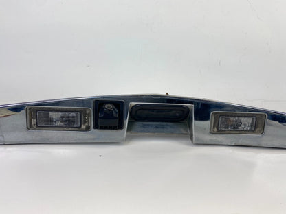 2010-2016 CADILLAC SRX HATCH TAILGATE LICENSE MOLDING HANDLE W/ CAMERA 20902911