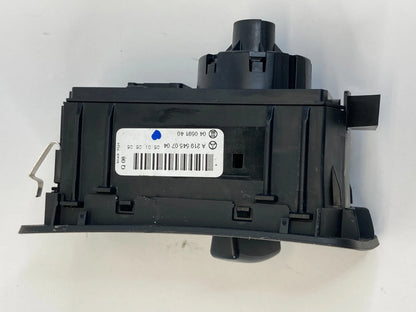 2006-2009 MERCEDES CLS500 HEADLIGHT CONTROL SWITCH DASH MOUNT OEM 219-545-07-04