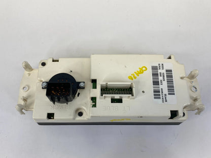 2003-2009 CHEVY TRAILBLAZER MANUAL TEMPERATURE CLIMATE CONTROL SWITCH 10395426
