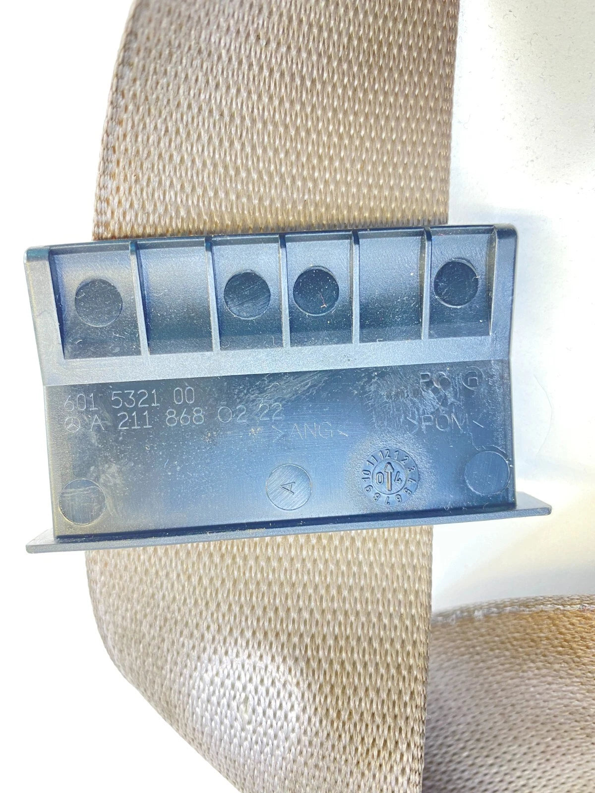 2005 MERCEDES-BENZ E 500 E 320 FRONT RIGHT SIDE SEAT BELT RETRACTOR A2118680222