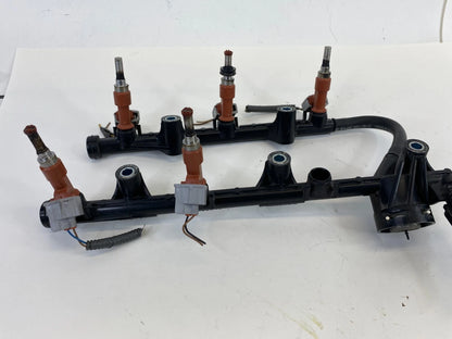 2007-2009 LEXUS RX350 3.5L ENGINE FUEL RAIL W/ INJECTOR INJECTORS SET OF 5 OEM