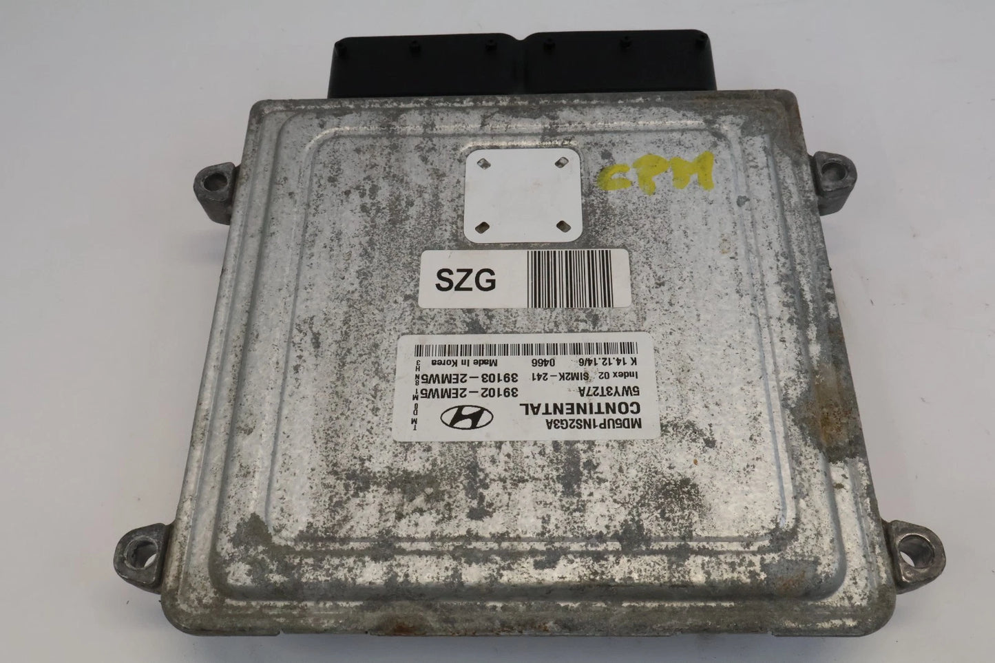2014-2016 HYUNDAI ELANTRA 1.8L AT ENGINE COMPUTER CONTROL MODULE ECU 39102-2EMW5