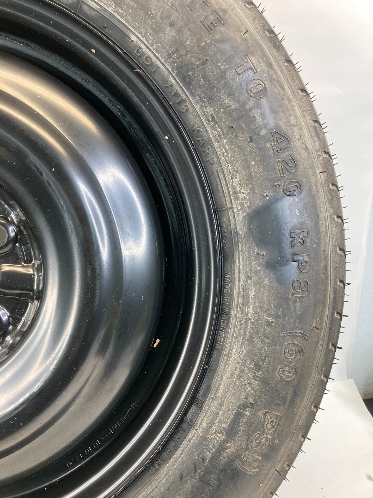 2011-2022 MITSUBISHI OUTLANDER EMERGENCY SPARE TIRE COMPACT DONUT T155/90D16