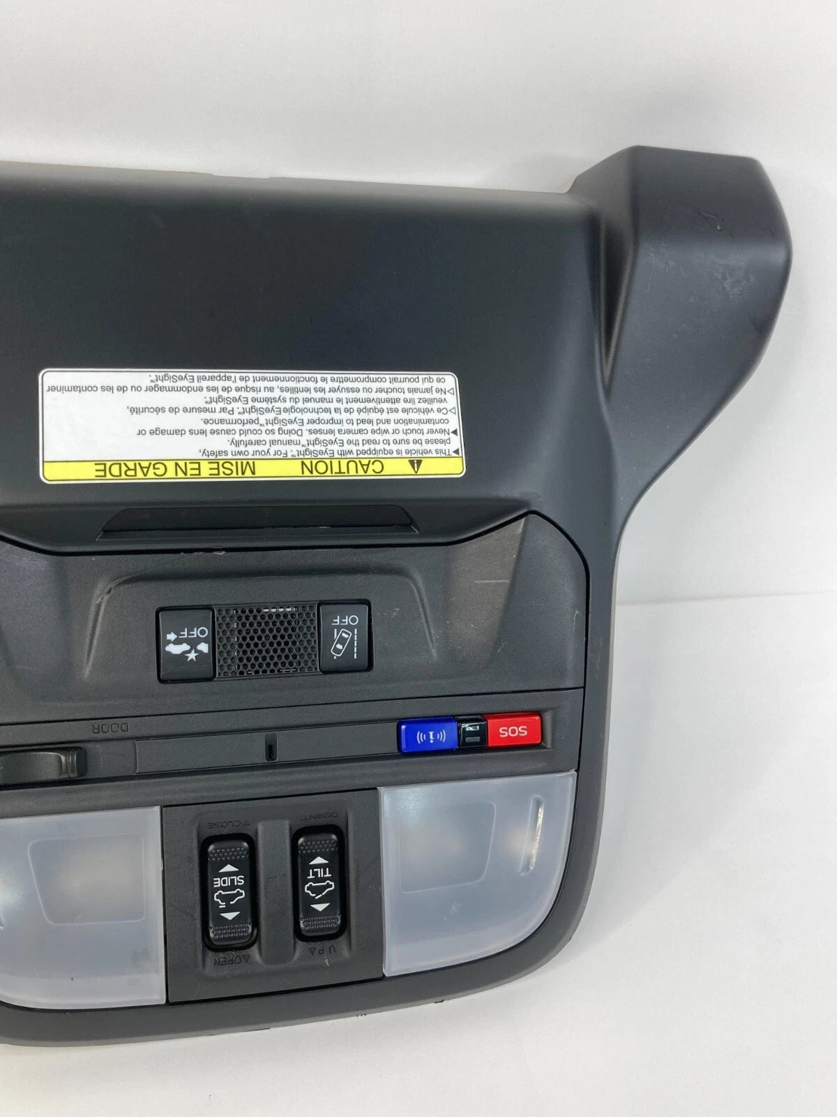 2017 2018 SUBARU IMPREZA OVERHEAD CONSOLE LIGHT LAMP W/ BEZEL COVER TRIM OEM