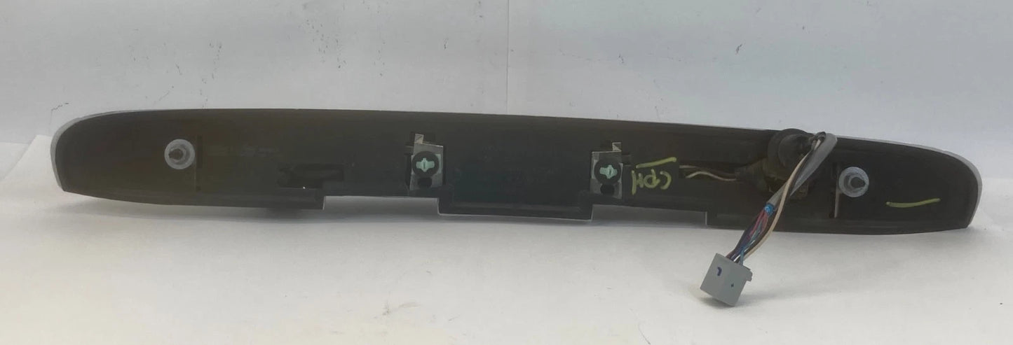 07-12 GMC ACADIA REAR TRUNK LID CHROME TRIM MOLDING WITH REAR VIEW CAMERA OEM