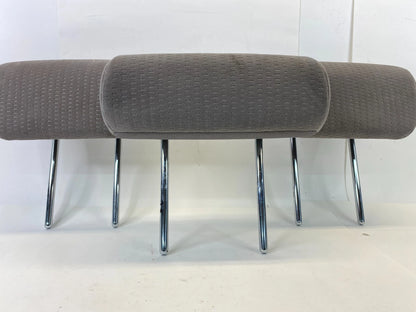 2007-2009 HONDA CR-V REAR LEFT & RIGHT & MIDDLE HEADREST HEAD REST SET OF 3 OEM