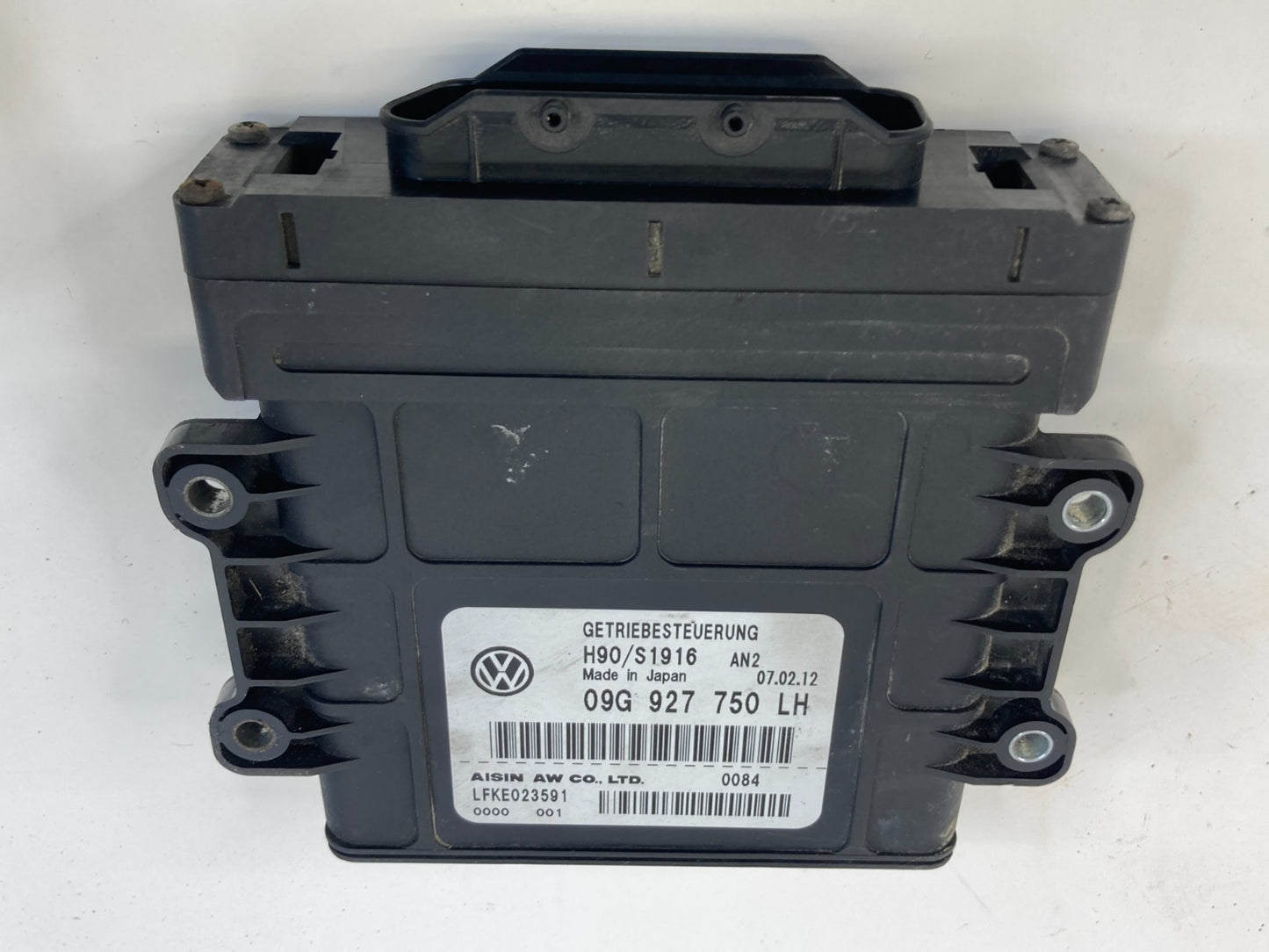 12-14 Volkswagen Passat Automatic Transmission Control Module TCM TCU 09G927750