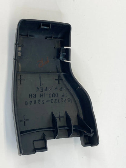 06-15 LEXUS IS250 FRONT RIGHT SEAT INNER RAIL TRACK COVER CAP 72123-53040 OEM