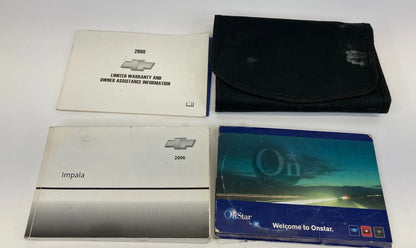 2008 08 CHEVY CHEVROLET OWNER MANUAL WARANTY GUIDE BOOK ONSTAR W/ CASE OEM