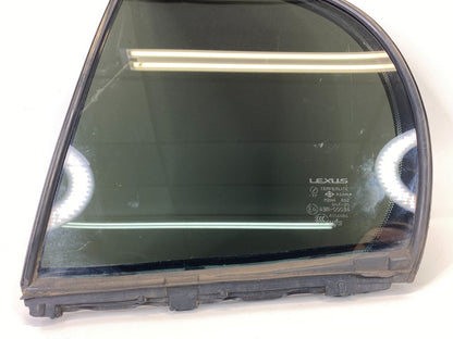 1998-2005 Lexus GS300 Rear Left Side Door Vent Quarter Window Glass 68189-30100