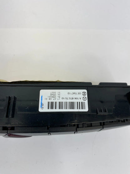 2006-2012 MERCEDES-BENZ ML350 HAZARD HEATED SEAT ESP SWITCH 164-870-75-10 OEM