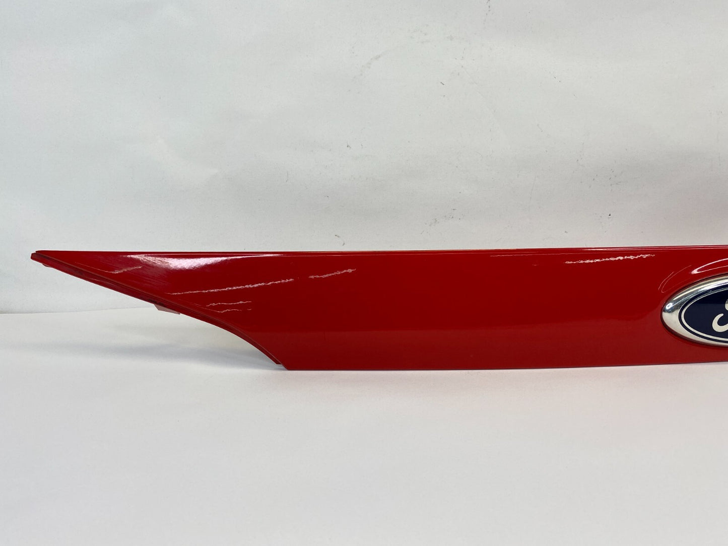 12-14 Ford Focus Sedan Rear Trunk Trim Molding Emblem Handle BM51-F43404 Red