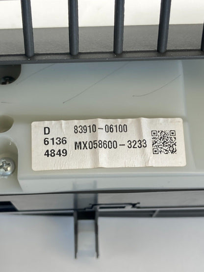 2007-2011 Toyota Camry Center Dash Digital Clock w/ Bezel Defrost 83910-06100