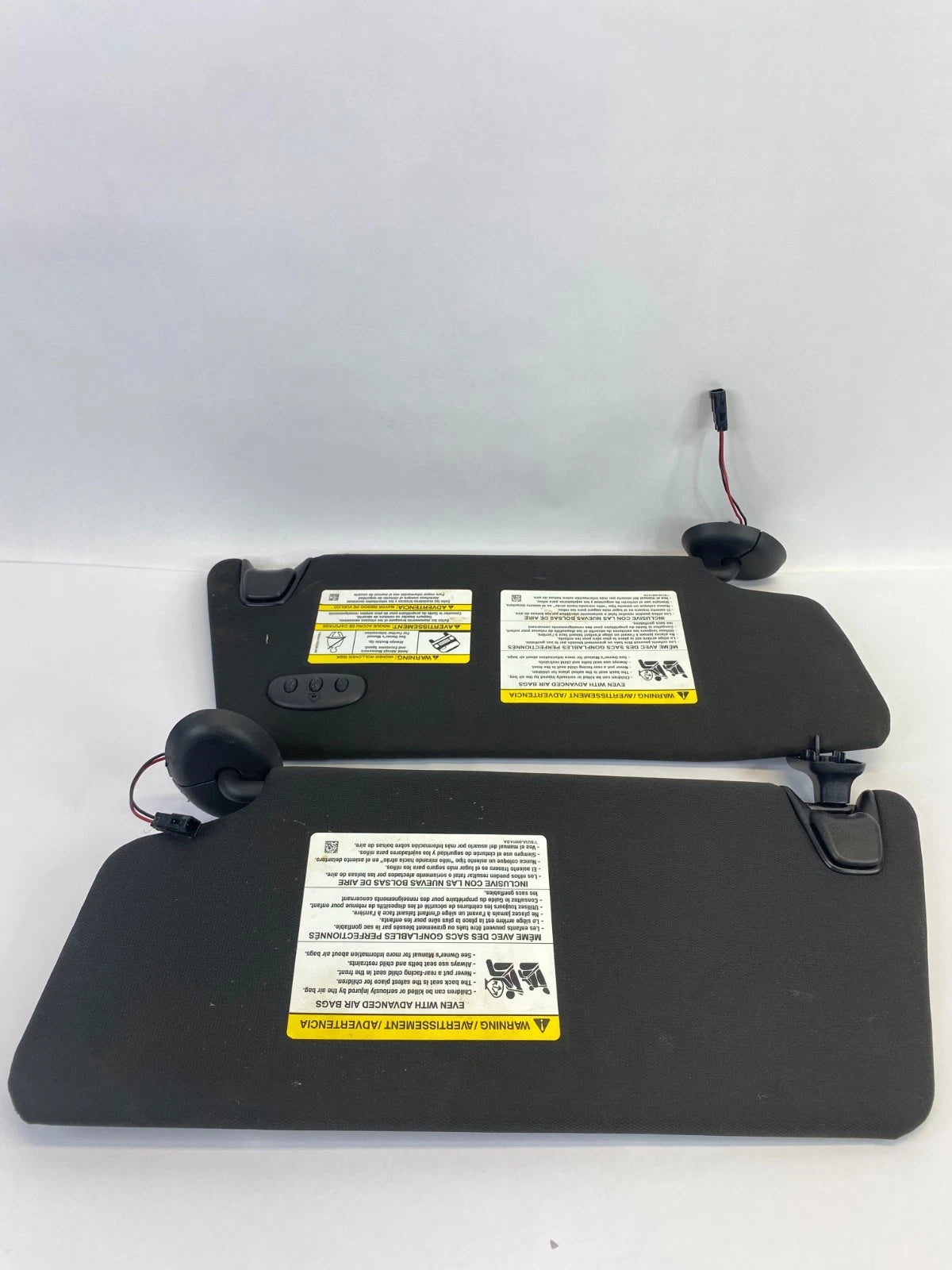 2011-2015 FORD EXPLORER ROOF LEFT & RIGHT SUNVISOR SUN VISOR SET PAIR