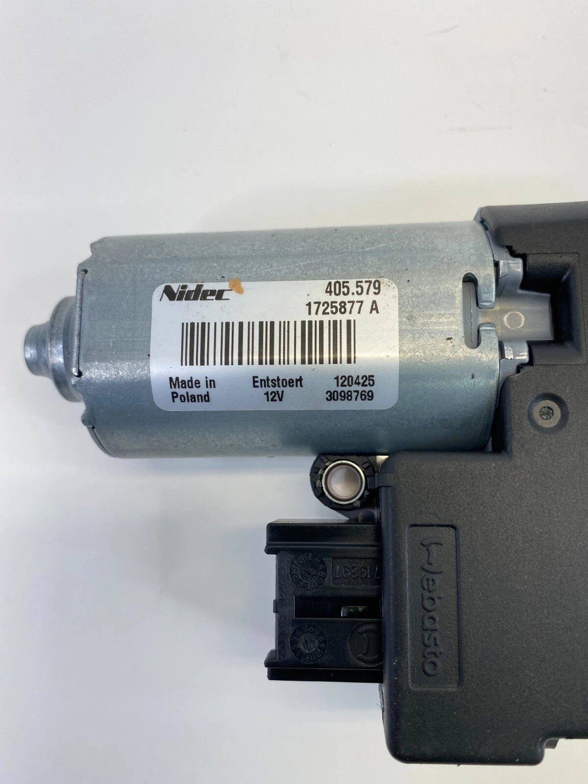 2011-2017 VOLKSWAGEN TOUAREG SUNROOF MOONROOF MOTOR ASSEMBLY 7P0959591B OEM