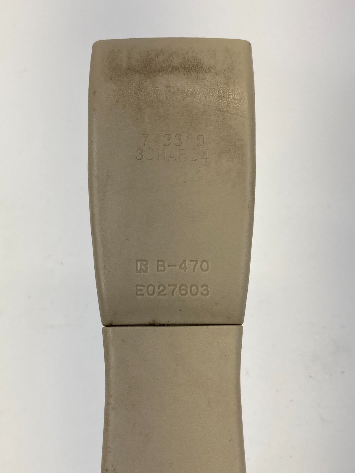 2001-2006 Lexus LS430 Front Left Driver Seat Belt Buckle E027603 OEM