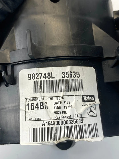 2006-2011 MERCEDES-BENZ ML350 REAR AC HEATER BLOWER MOTOR HOUSING 982748L OEM