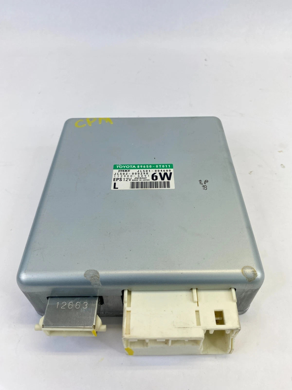 2009-2012 TOYOTA VENZA POWER PWR STEERING CONTROL MODULE 89650-0T011 OEM
