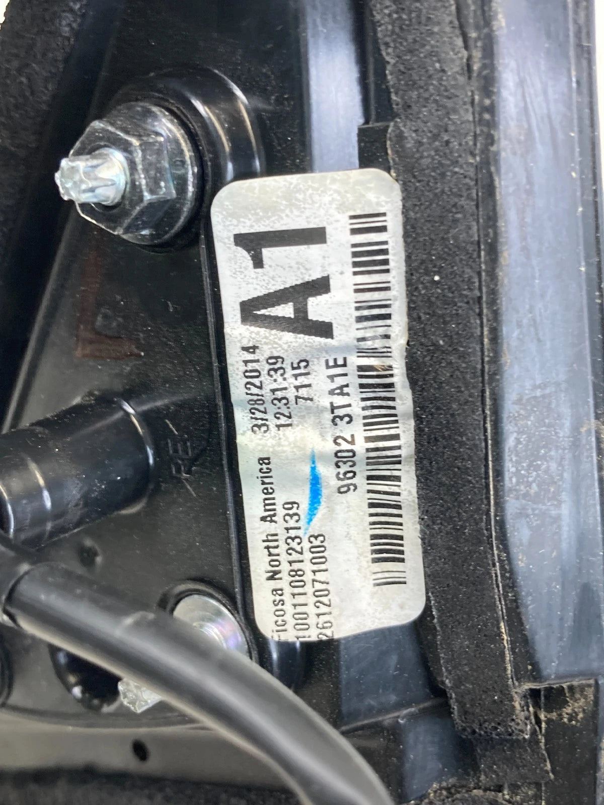 2013-2018 NISSAN ALTIMA LEFT DRIVER SIDE POWER VIEW DOOR MIRROR ASSEMBLY OEM